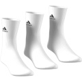 adidas Sport Socks Crew Cushion (foot arch support, fully padded) white - 3 pairs